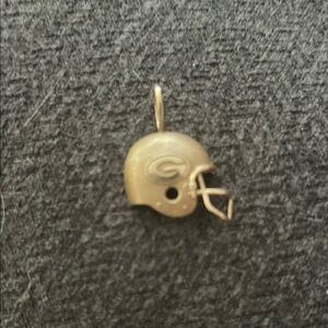 Green Bay Packers Gold Helmet Pendant Necklace